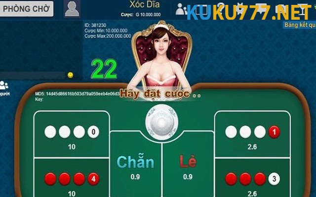 cách đọc vị xóc đĩa Kubet online